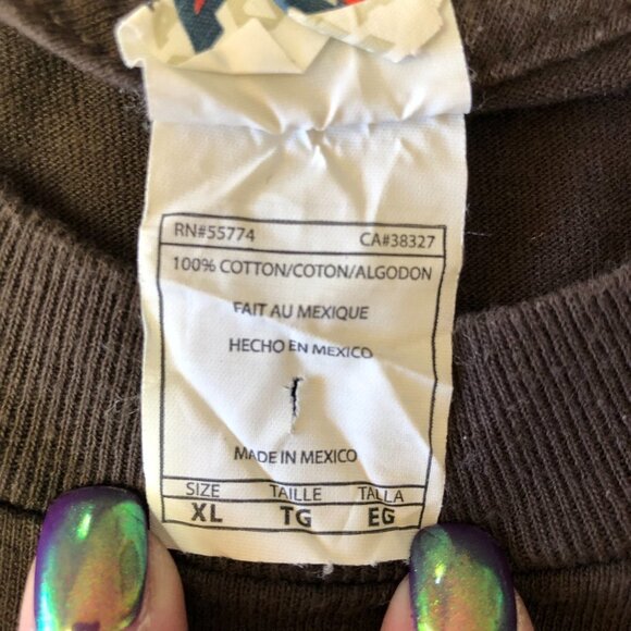 Men's "I'll Translate It" Brown T-Shirt Size XL - Picture 5 of 8